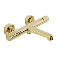 UNO Смеситель для ванны и душа, золото UNO-VASM-ORO - Gidratop.ru изображение