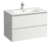 Тумба с раковиной Laufen Palace 80 подвесная, белый, 8.6070.5.261.104.1 - Gidratop.ru изображение