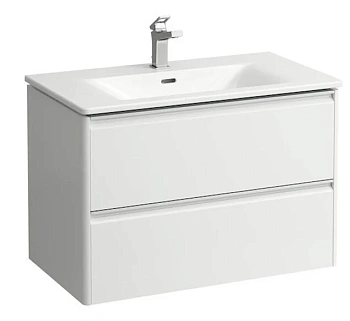 Тумба с раковиной Laufen Palace 80 подвесная, белый, 8.6070.5.261.104.1
