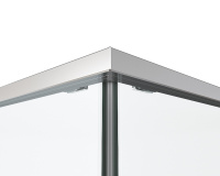 Душевой уголок Ultima VSS-7UL1010CL, 1000*1000, хром, стекло прозрачное - Gidratop.ru изображение