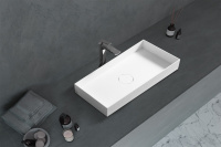 Раковина накладная ABBER Stein AS2622 белая матовая - Gidratop.ru изображение