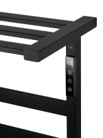 Полотенцесушитель электрический WONZON & WOGHAND FRANKFURT, Черный матовый (WW-A1026-MB) - Gidratop.ru изображение