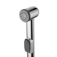 DUE Смеситель для раковины без донного клапана с гигиеническим душем, хром DUE-LVM/HGN-CRM-W0 - Gidratop.ru изображение