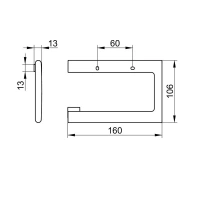 Держатель туалетной бумаги Keuco Edition 400 11562050000, никель шлифованный - Gidratop.ru изображение