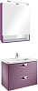 Комплект мебели Roca Gap 70 фиолетовая (Zru9302741+Zru9302752) - Gidratop.ru изображение