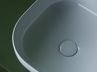 Умывальник чаша накладная квадратная Element 380x380x150мм - Gidratop.ru изображение