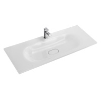 раковина из искусственного мрамора, 1200x480x155, CZR-1200/480-LV-MR-ECO - Gidratop.ru изображение