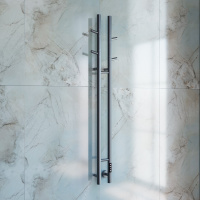 Полотенцесушитель электрический Vincea VTD-1D2GE 25х130, графит, таймер - Gidratop.ru изображение