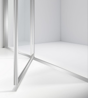 Душевой уголок Slim 8mm VSR-4SLP9012CL, 1200*900, хром, стекло прозрачное - Gidratop.ru изображение