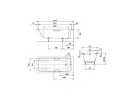 Стальная ванна Kaldewei Cayono Star мод. 756, 170 х 75 х 41 см, easy-clean, 2756.0001.3001 - Gidratop.ru изображение