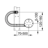 Внутренняя часть Keuco iLook_move 17699000001, для встройки косметического зеркала - Gidratop.ru изображение