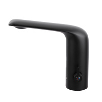 VAGUE-ELS-NOP-W0 Сенсорный смеситель для раковины, чёрный матовый - Gidratop.ru изображение