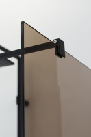 душевая перегородка CEZARES LIBERTA-L-1-110-BR-NERO - Gidratop.ru изображение