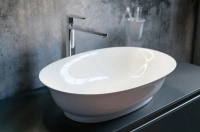 Раковина Laufen The New Classic 8.1285.2.000.112.1 55 х 38 х 14.5 см, накладная, белый глянцевый - Gidratop.ru изображение