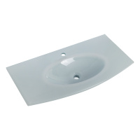 Стеклянная раковина 82416, 101x55 - Gidratop.ru изображение