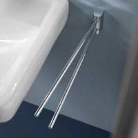 Полотенцедержатель Keuco Smart.2 14718010000 двойной, 44 см, цвет хром - Gidratop.ru изображение