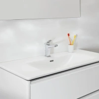 Тумба с раковиной Laufen Palace 100 подвесная, белый, 8.6070.7.261.104.1 - Gidratop.ru изображение