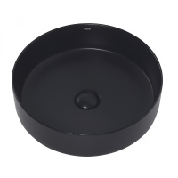 Раковина накладная ABBER Bequem AC2109MB черная матовая - Gidratop.ru изображение