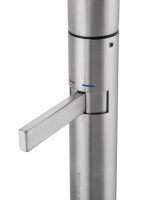 Смеситель для раковины высокий WONZON & WOGHAND, Брашированный никель (WW-6068-BS) - Gidratop.ru изображение