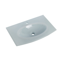 Стеклянная раковина 82415, 75x55 - Gidratop.ru изображение