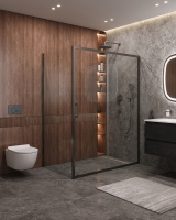 Душевой уголок CEZARES MOLVENO-AH-11-150/90-C-GM-IV - Gidratop.ru изображение