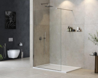 душевая перегородка CEZARES LIBERTA-L-1-125-120-C-Cr - Gidratop.ru изображение