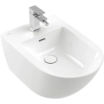 Биде Villeroy&Boch Subway 3.0 447000R1, подвесное, альпийский белый, CeramicPlus