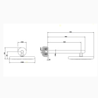 Gessi Goccia верхний душ для настенного крепления Oslash;306мм, цвет: хром - Gidratop.ru изображение