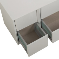 BELLAGIO Шкафчик подвесной совместимый с базой под раковину 54717 Bianco opaco  35x46x48 - Gidratop.ru изображение