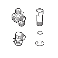 Запорный клапан для унитазов CS989PVR#NW1, CS989VR#NW1 - Gidratop.ru изображение