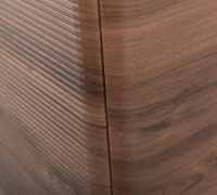 IDRA Тумба подвесная под раковину с двумя выдвижными ящиками 55814 Noce, 144x50x42 - Gidratop.ru изображение