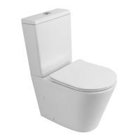 Унитаз-компакт безободковый BelBagno FLAY-R BB2149CPR/SC/BB2149T - Gidratop.ru изображение