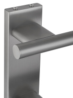 Полотенцесушитель электрический WONZON & WOGHAND NÜRNBERG, Брашированный никель (WW-AL342-BR) - Gidratop.ru изображение