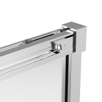 Душевая дверь Stella VDS-1ST160CL, 1600, хром, стекло прозрачное - Gidratop.ru изображение