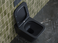 Подвесной унитаз Metric Rimless - Gidratop.ru изображение