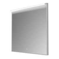 Зеркало в алюминиевой раме с подсветкой, с сенсорным выключателем SPC-UNO-1000-800-TCH, 1000x50x800 - Gidratop.ru изображение