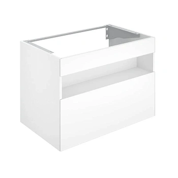 Тумба под раковину Keuco Stageline 32862300100, 80 см, с подсветкой, 1 ящик, цвет белый