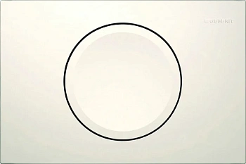 Клавиша Geberit Delta Type 11 115.120.11.1, белая