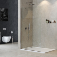 душевая перегородка универсальная LIBERTA-L-1-TB-140-C-Cr - Gidratop.ru изображение