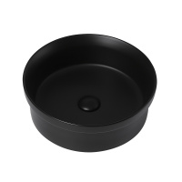 Раковина накладная ABBER Bequem AC2103MB черная матовая - Gidratop.ru изображение