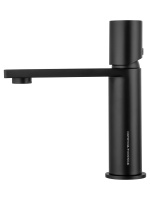 Смеситель для раковины WONZON & WOGHAND, Черный матовый (WW-101-MB) - Gidratop.ru изображение