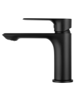 Смеситель для раковины WONZON & WOGHAND BRILLIANT, Черный матовый (WW-88018079-MB) - Gidratop.ru изображение