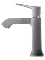 Смеситель для раковины WONZON & WOGHAND FLEX, Темный графит (WW-88018072-BGM) - Gidratop.ru изображение