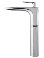 Смеситель для раковины высокий WONZON & WOGHAND SHARK, Хром (WW-481104-CR) - Gidratop.ru изображение