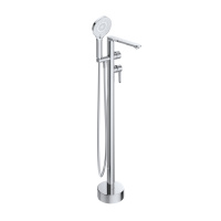 LUX-VDP-01 Напольный смеситель для ванны, хром - Gidratop.ru изображение