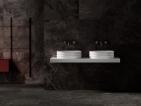 Раковина накладная ABBER Stein AS2650 белая матовая - Gidratop.ru изображение