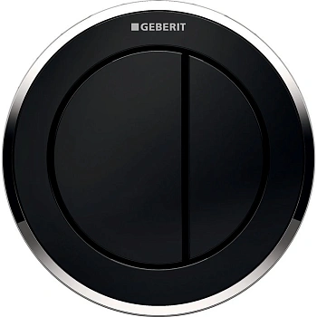 Клавиша смыва Geberit Sigma Type 10, 116.056.KM.1, черный