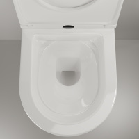 Подвесной унитаз Brick Rimless - Gidratop.ru изображение