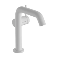 Смеситель для раковины Hansgrohe Tecturis S 73340700, с донным клапаном, цвет белый матовый - Gidratop.ru изображение