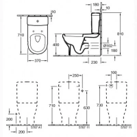 Напольный унитаз Villeroy&Boch Architectura 5686 10 01 - Gidratop.ru изображение